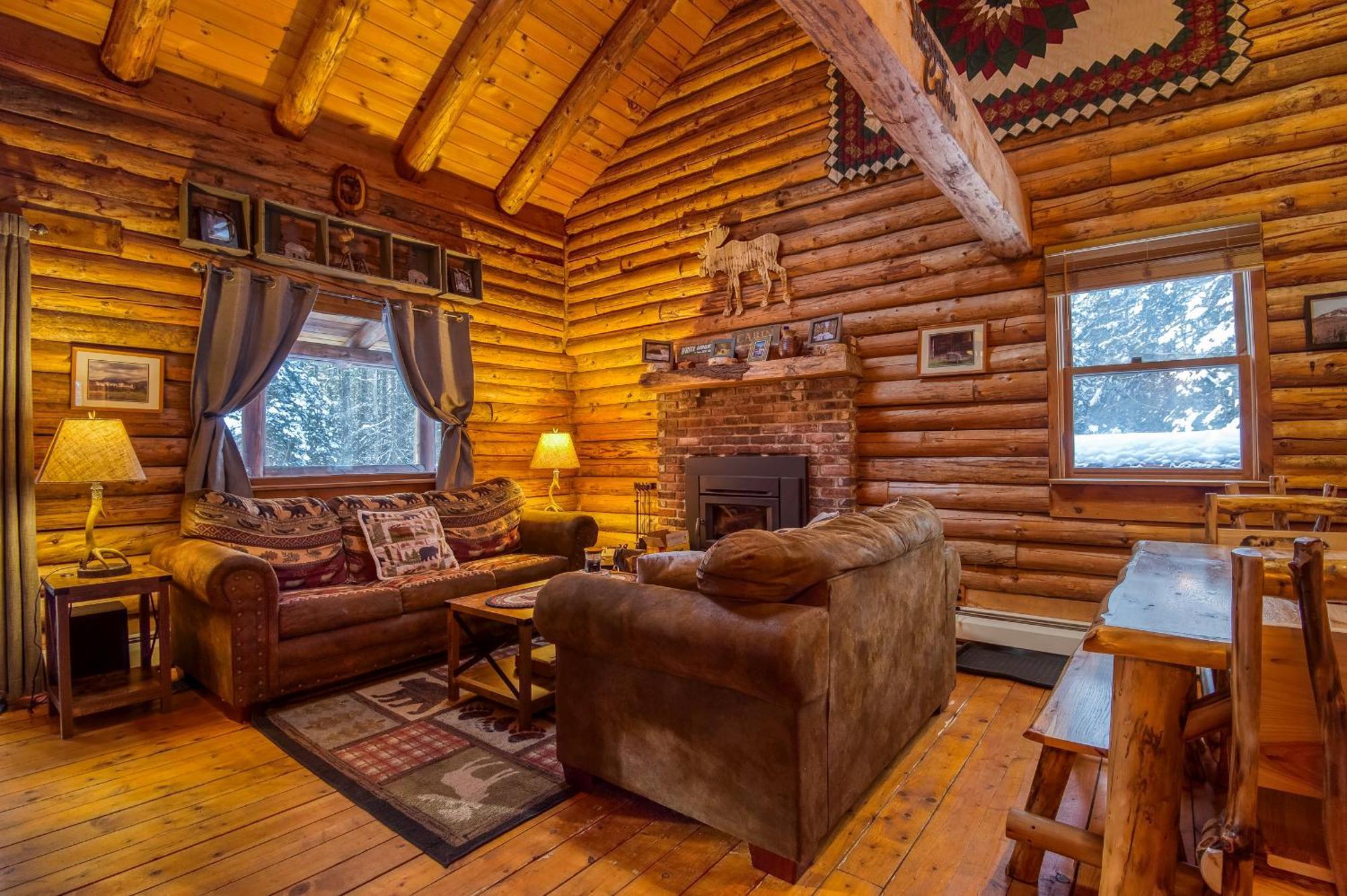 Family-Focused & Pet-Friendly Log Cabin With 4Br 2Ba Sleeps 10 베들레헴 외부 사진
