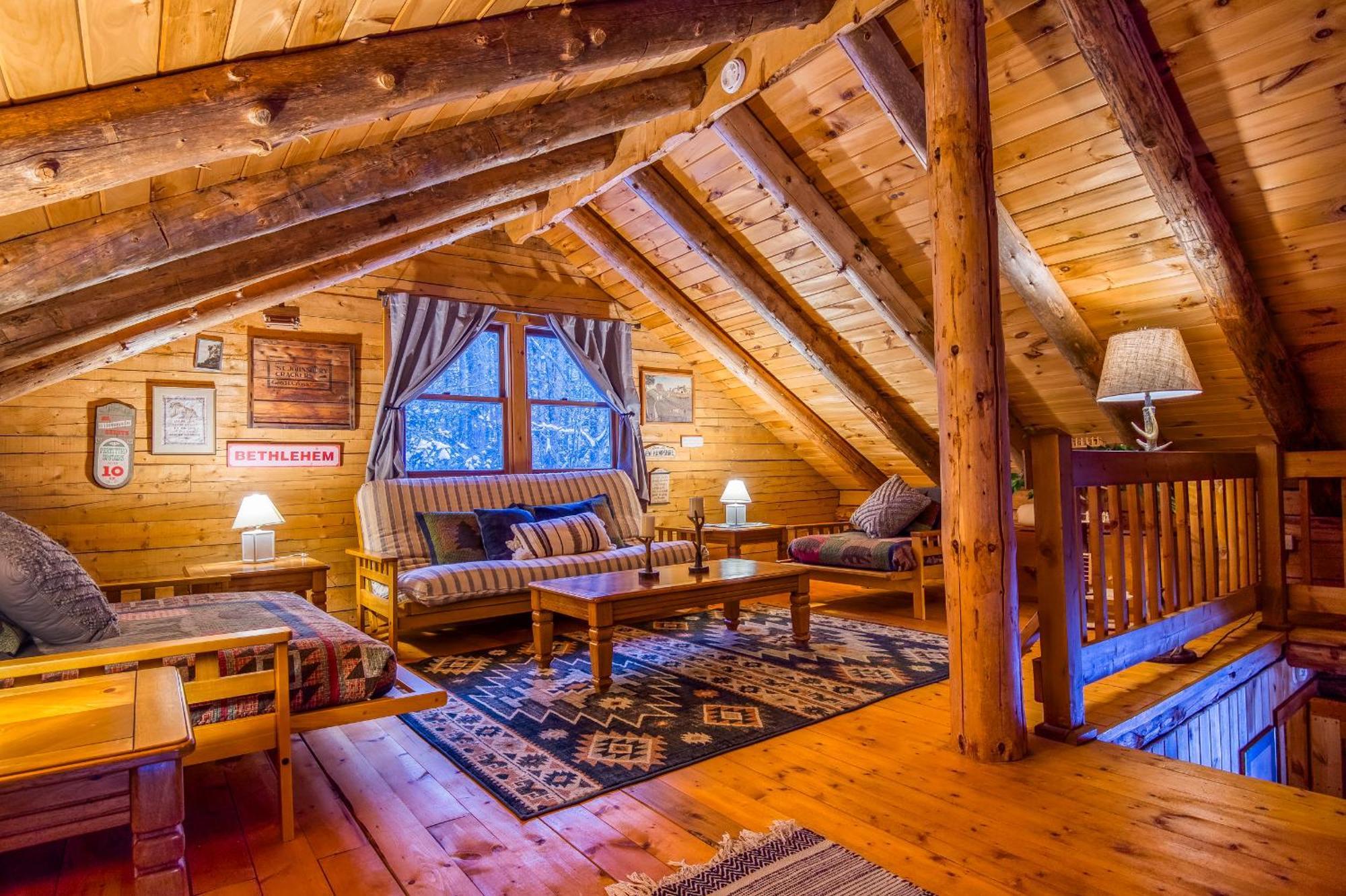 Family-Focused & Pet-Friendly Log Cabin With 4Br 2Ba Sleeps 10 베들레헴 외부 사진